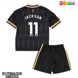 Aston Villa Nicolas Jackson #11 Dětské Venkovní dres komplet 2026-27 Krátký Rukáv (+ trenýrky)